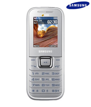 Samsung Guru E1232 Pure White 1 M 1 2x1 Mexican Cellphone